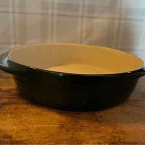 Pampered Chef New Traditions 8” Deep Baker Hunter Green